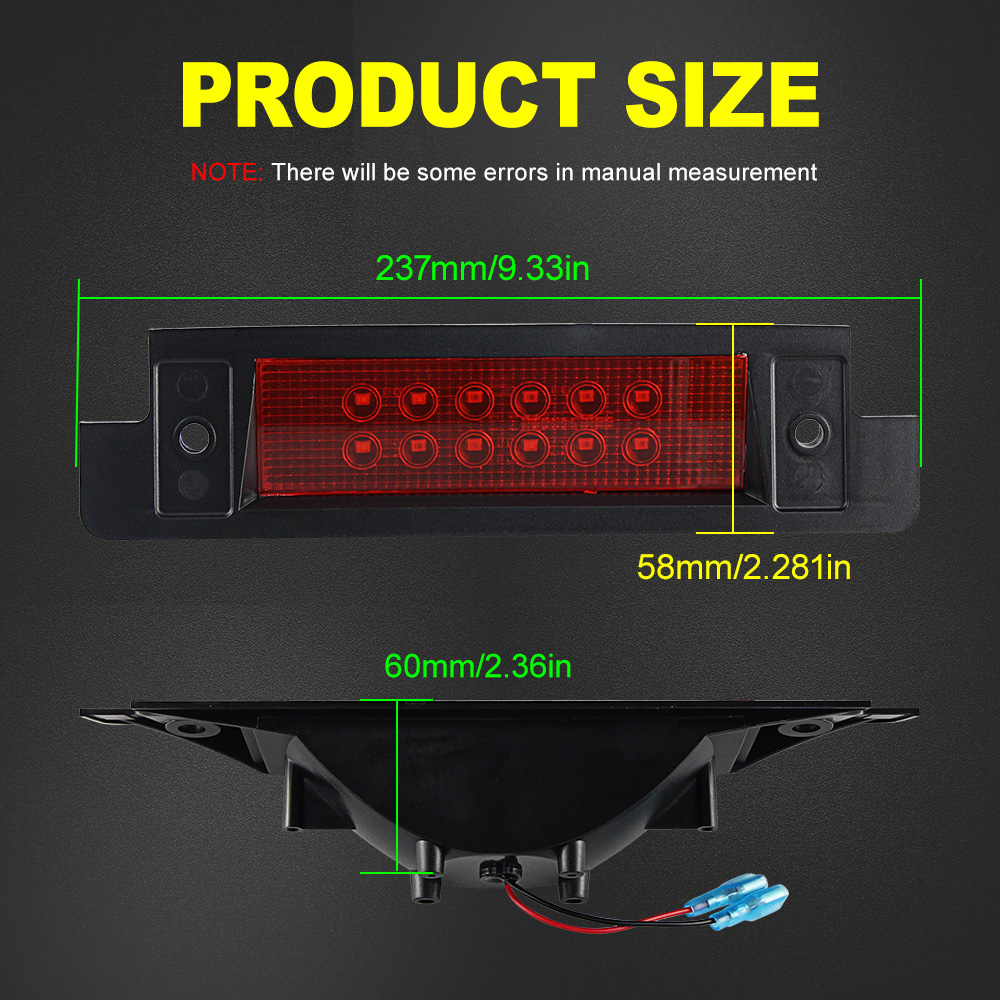 1個高マウントledテール3rdブレーキランドローバーディス - Power Tools World のレビューと価格