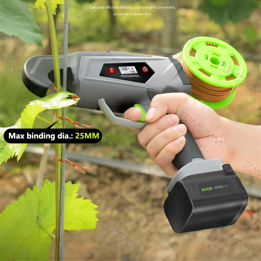 電動枝結束機、ブドウの枝や藤の結束に最適な全自動結び機、園芸 - Power Tools In Electrical のレビューと価格